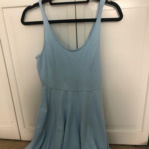 Light blue skater dress